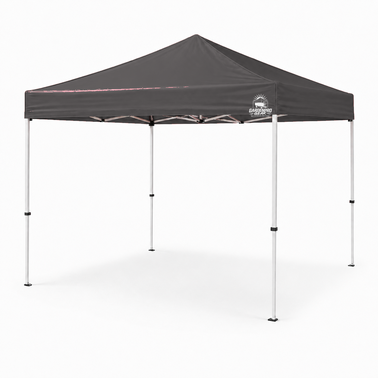 GardenPro Gear One-Push Canopy 10x10 - Black