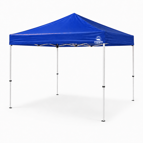 GardenPro Gear One-Push Canopy 10x10 - Blue